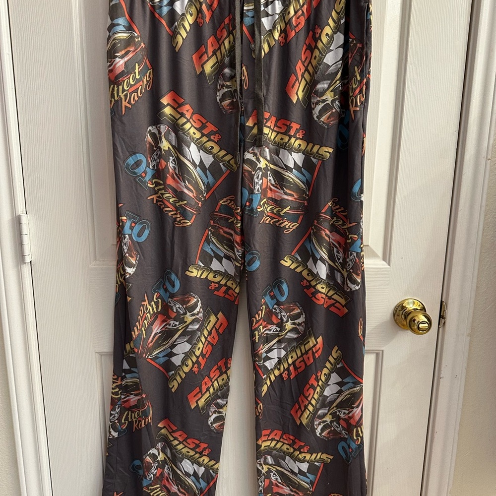 Fast & Furious Graphic Pajama Pants